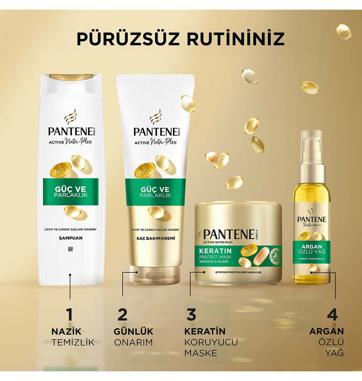 شامپو زنانه Pantene Pro-V قدرت و درخشندگی برای موهای الکتریکی و بیجان 3×800ml پمپی شامپو زنانه Pantene Pro-V قدرت و درخشندگی برای موهای الکتریکی و بیجان 3×800ml پمپی
