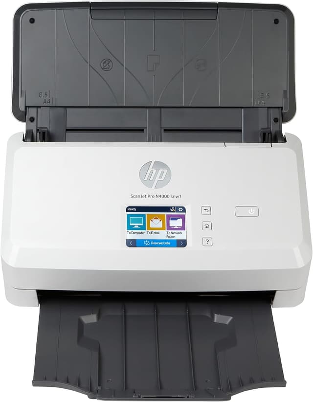 اسکنر تغذیهبرگی HP مدل ScanJet Pro N4000 snw1 (6FW08A) اسکنر تغذیهبرگی HP مدل ScanJet Pro N4000 snw1 (6FW08A)