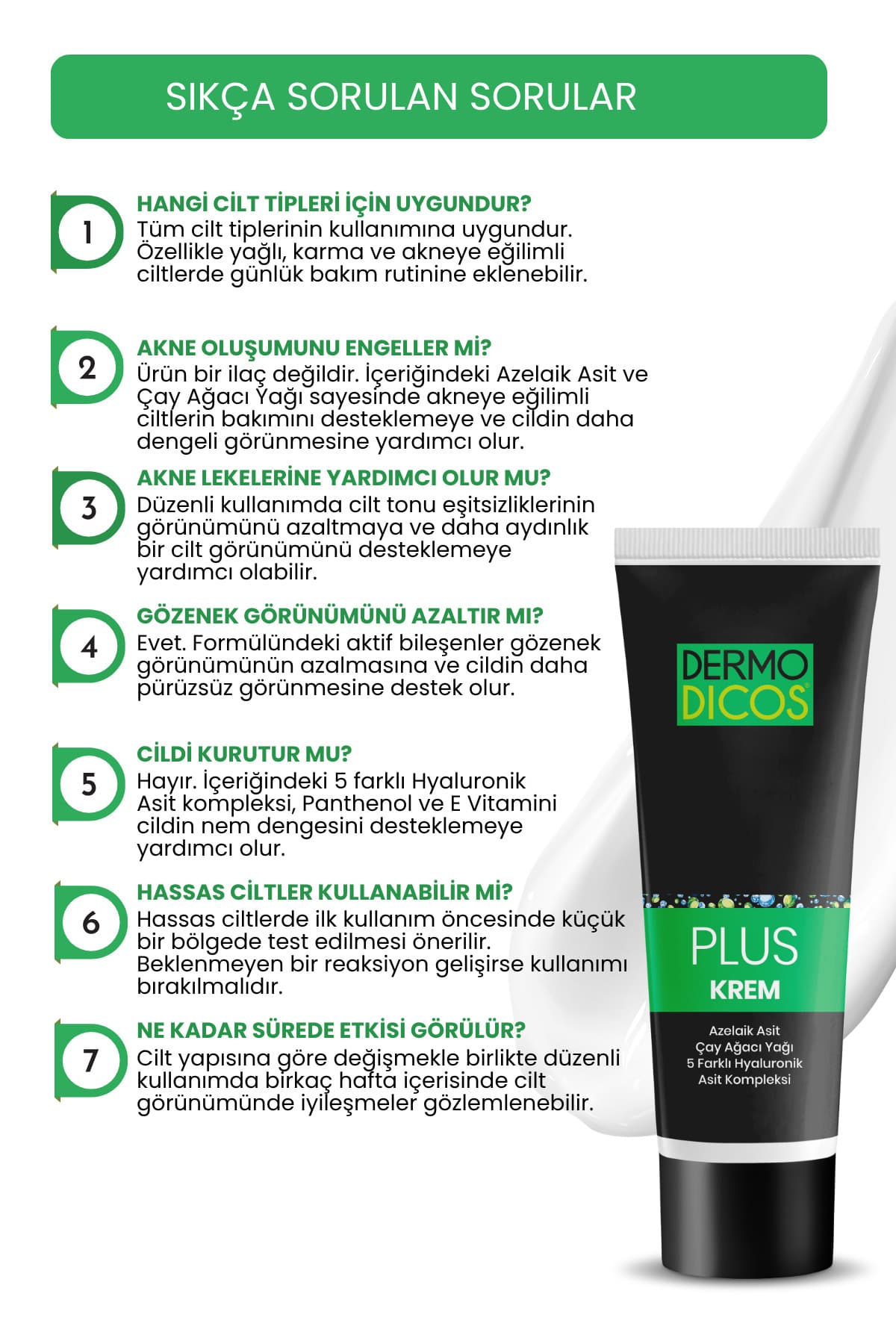 کرم مراقبتی شب TTO Dermodicos Plus حاوی اسید آزلائیک %20 30 ml کرم مراقبتی شب TTO Dermodicos Plus حاوی اسید آزلائیک %20 30 ml