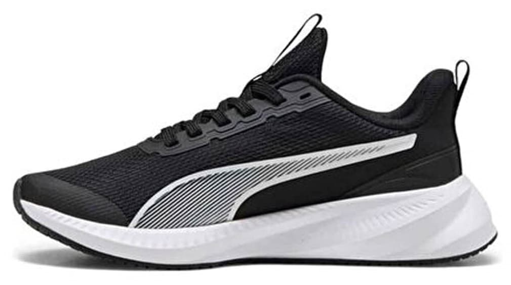 کفش اسنیکرز یونیسکس بچگانه Puma Flyer Lite 3 Jr مشکی-سفید مدل 401526-01 کفش اسنیکرز یونیسکس بچگانه Puma Flyer Lite 3 Jr مشکی-سفید مدل 401526-01