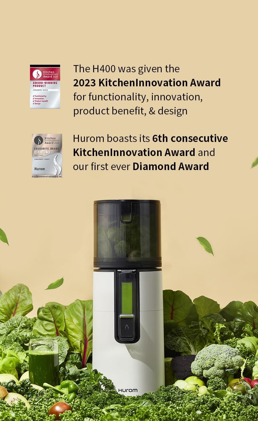 آبمیوهگیری Hurom مدل H400 مشکی مات آبمیوهگیری Hurom مدل H400 مشکی مات