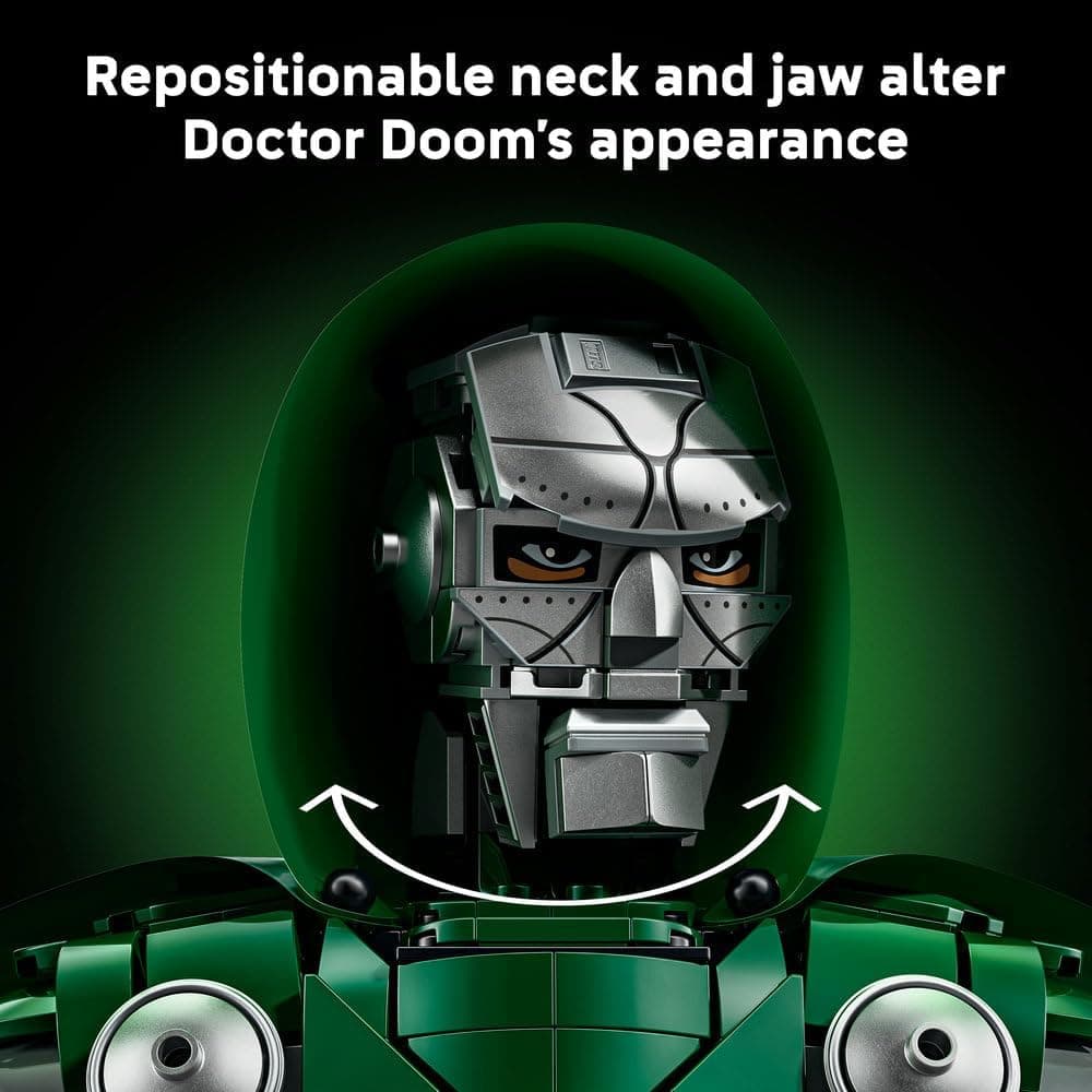 لگو Marvel نیمتنه Doctor Doom مدل 76345 لگو Marvel نیمتنه Doctor Doom مدل 76345