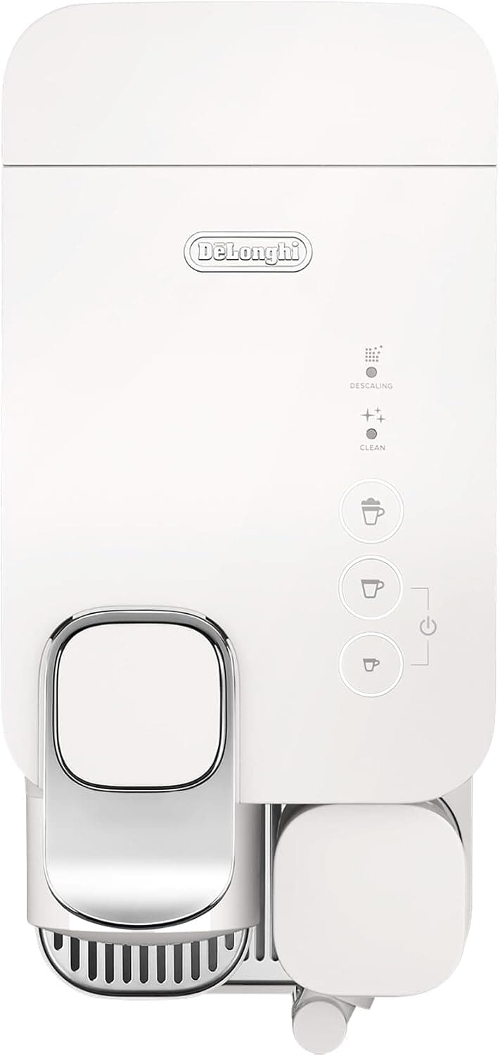دستگاه قهوهساز کپسولی تکنفره اتوماتیک Nespresso De'Longhi با کفساز شیر خودکار مدل Lattissima One Evo EN510.W 1450W سفید دستگاه قهوهساز کپسولی تکنفره اتوماتیک Nespresso De'Longhi با کفساز شیر خودکار مدل Lattissima One Evo EN510.W 1450W سفید