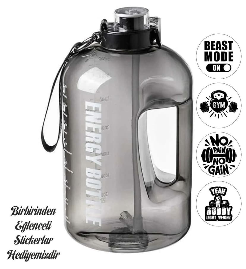 قمقمه ورزشی NumuneMarket Suhvee بدون BPA 2.5L قمقمه ورزشی NumuneMarket Suhvee بدون BPA 2.5L