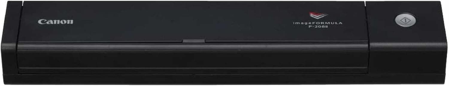 اسکنر اسنادی قابل حمل Canon دورو A4 تغذیه خودکار 10x مدل P-208II مشکی اسکنر اسنادی قابل حمل Canon دورو A4 تغذیه خودکار 10x مدل P-208II مشکی