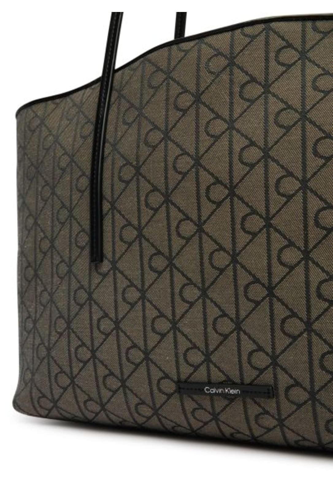 کیف توت زنانه Calvin Klein آنتراسیت AOP JACQUARD مدل EMBLEM کیف توت زنانه Calvin Klein آنتراسیت AOP JACQUARD مدل EMBLEM