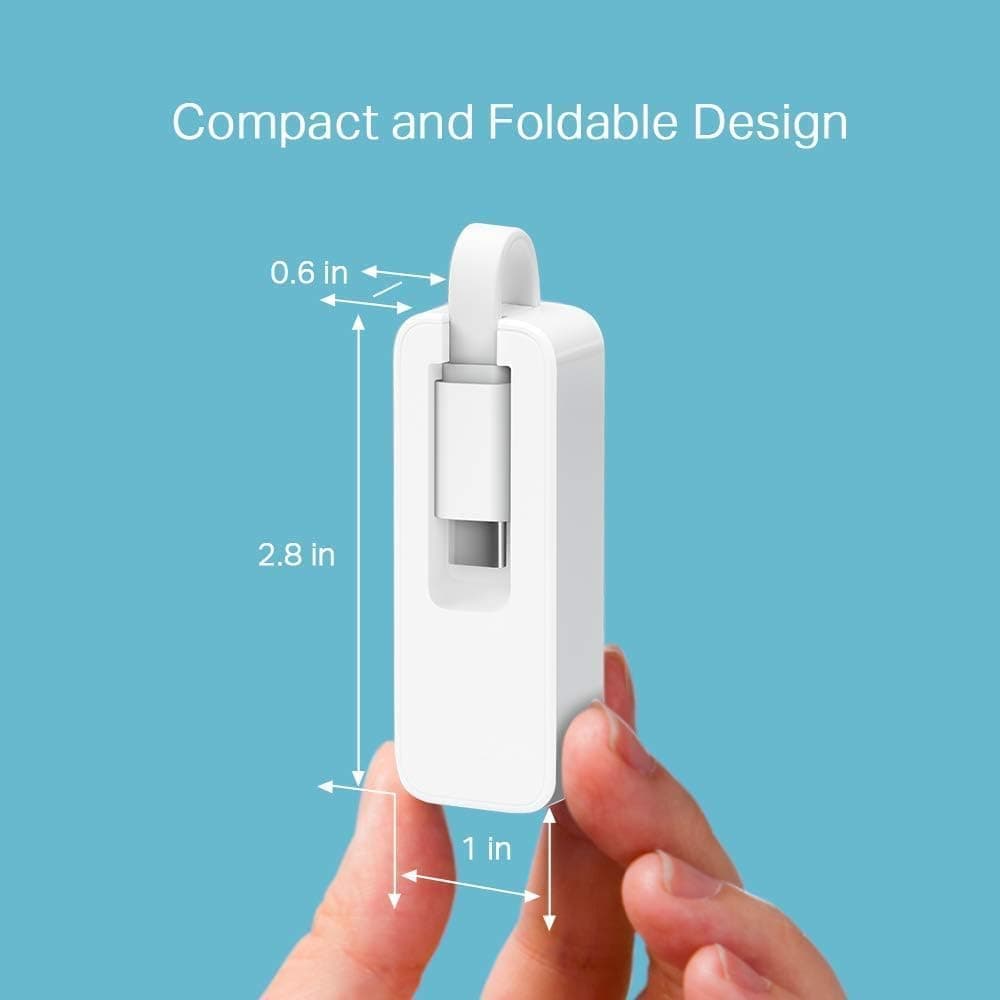 مبدل شبکه USB 3.0 Type-C به RJ45 گیگابیتی TP-Link مدل UE300C مبدل شبکه USB 3.0 Type-C به RJ45 گیگابیتی TP-Link مدل UE300C