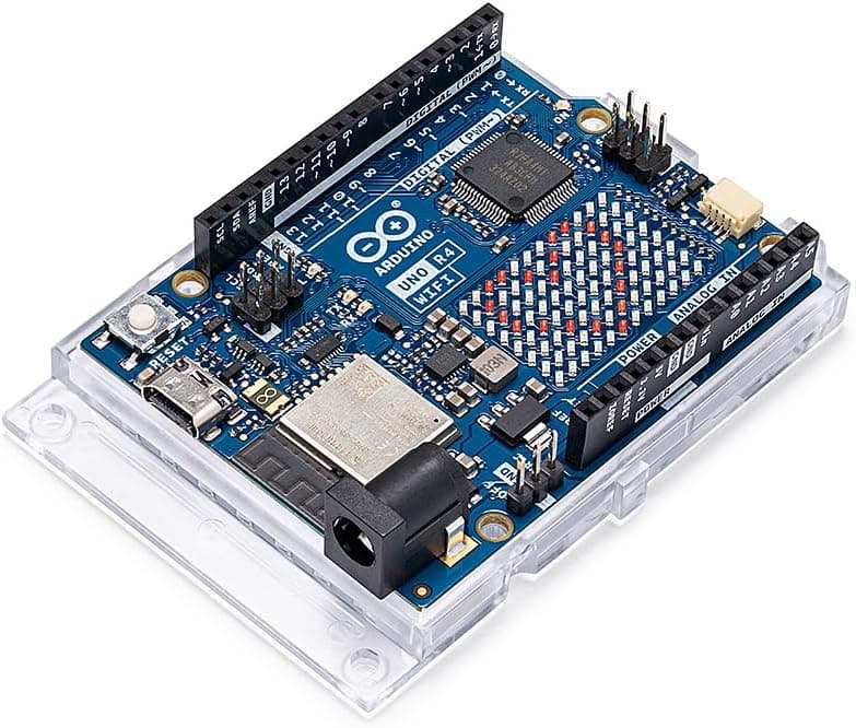 برد میکروکنترلر Arduino UNO R4 WiFi با ESP32 WiFi و Bluetooth مدل ABX00087 برد میکروکنترلر Arduino UNO R4 WiFi با ESP32 WiFi و Bluetooth مدل ABX00087