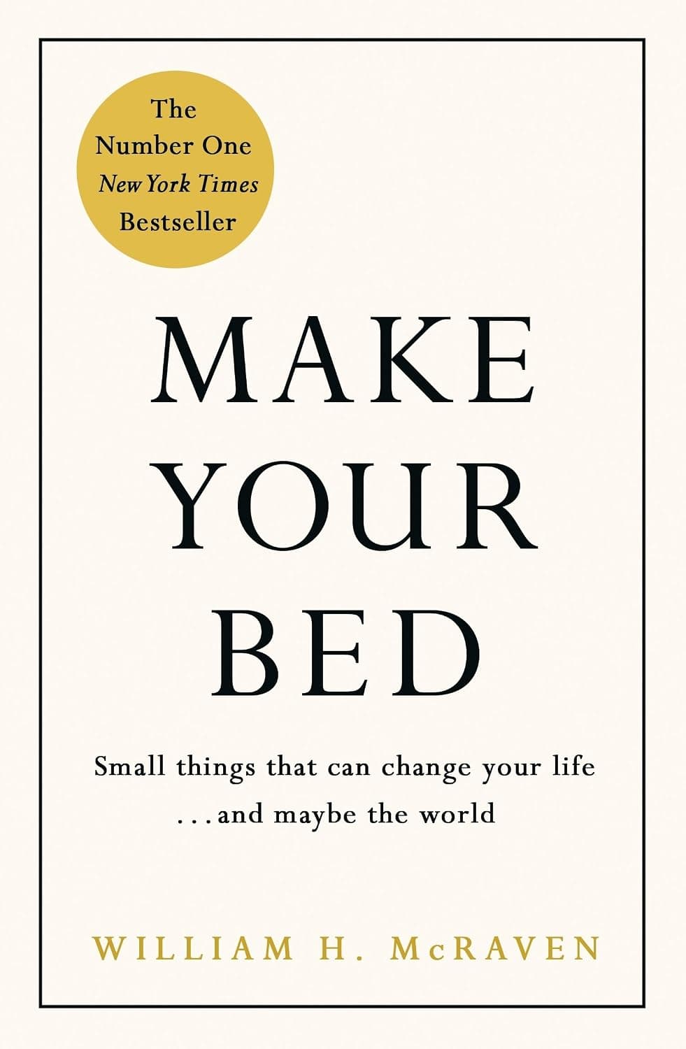 کتاب انگلیسی William H. McRaven با عنوان Make Your Bed کارهای کوچک برای تغییر زندگی کتاب انگلیسی William H. McRaven با عنوان Make Your Bed کارهای کوچک برای تغییر زندگی