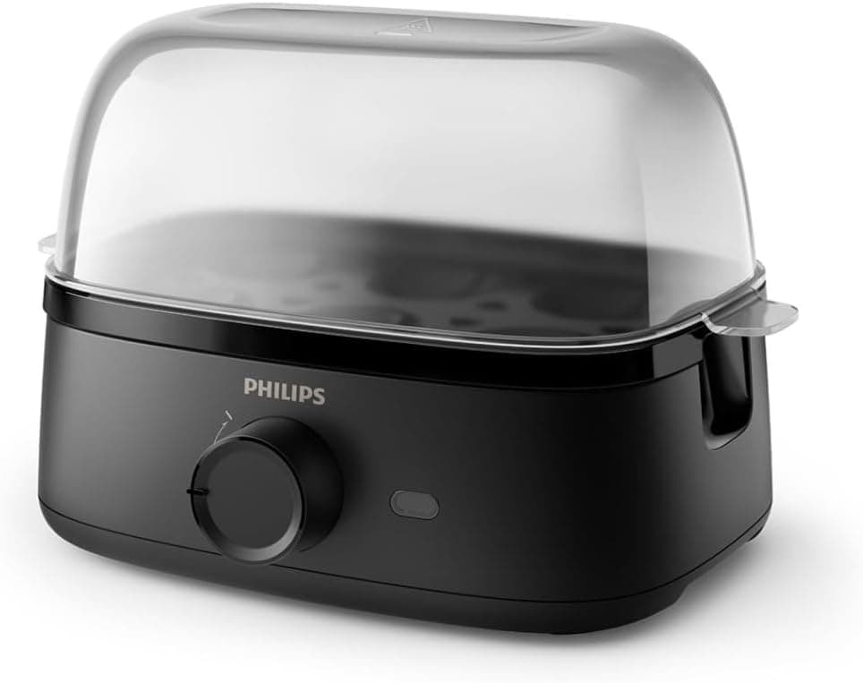 دستگاه تخممرغپز Philips سری 3000 با قابلیت پوشر مدل HD9137/91 دستگاه تخممرغپز Philips سری 3000 با قابلیت پوشر مدل HD9137/91