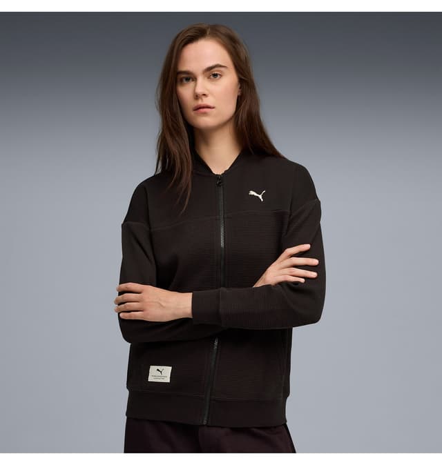 ژاکت زنانه Puma Class با زیپ کامل ژاکت زنانه Puma Class با زیپ کامل