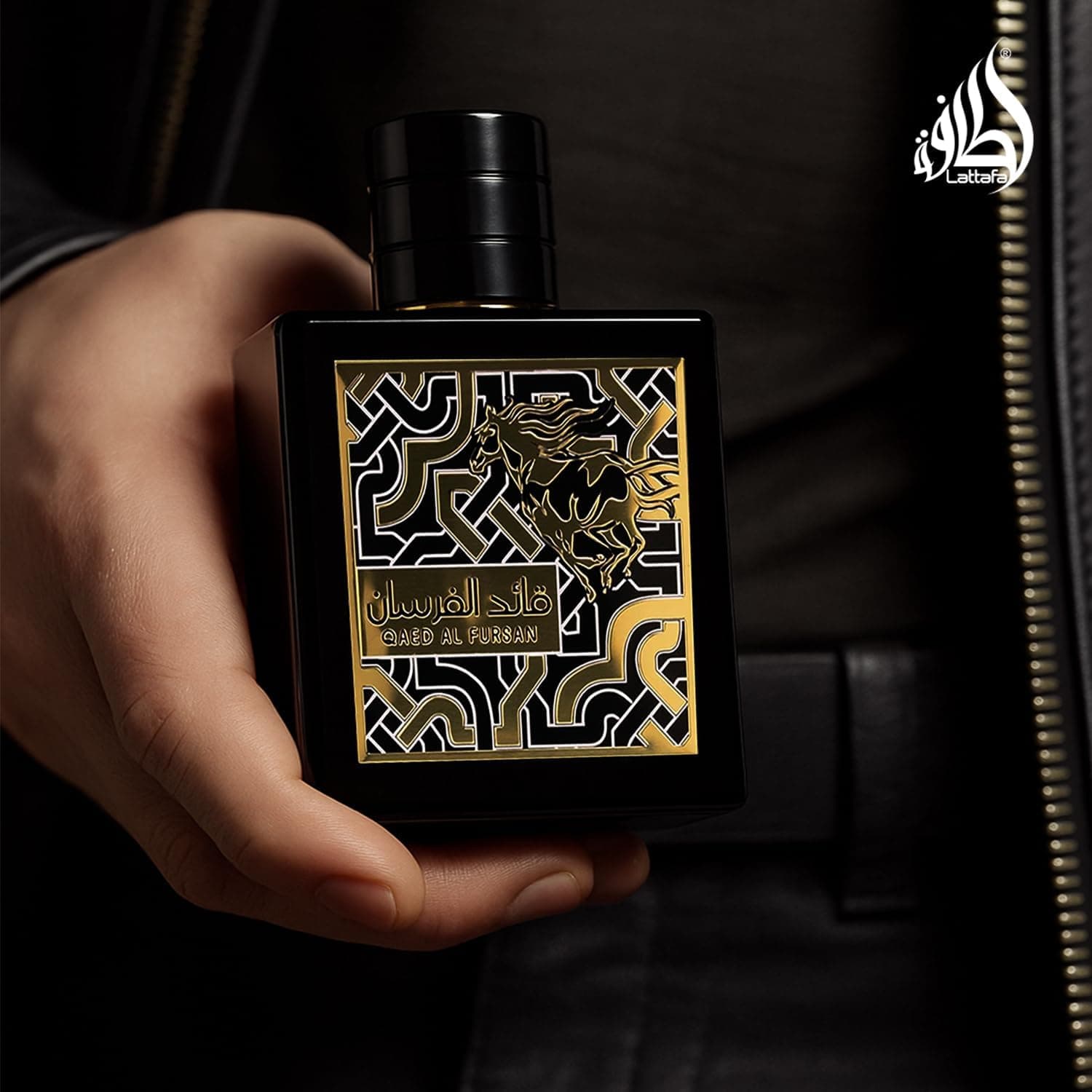 ادوپرفیوم Lattafa Qaed Al Fursan حجم 90ml ادوپرفیوم Lattafa Qaed Al Fursan حجم 90ml