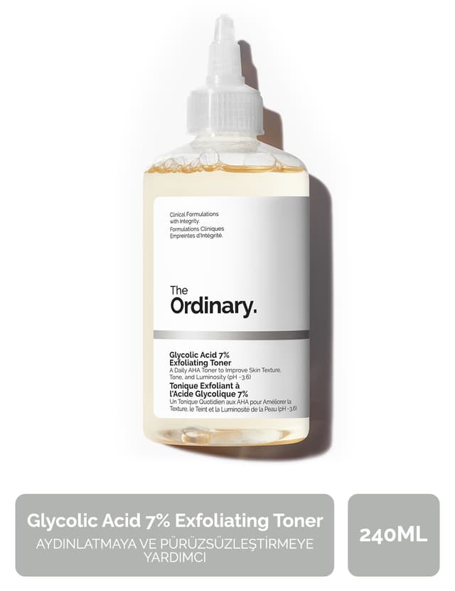 تونر لایهبردار اسید گلیکولیک 7% The Ordinary برای روشن و صاف شدن پوست 240ml تونر لایهبردار اسید گلیکولیک 7% The Ordinary برای روشن و صاف شدن پوست 240ml