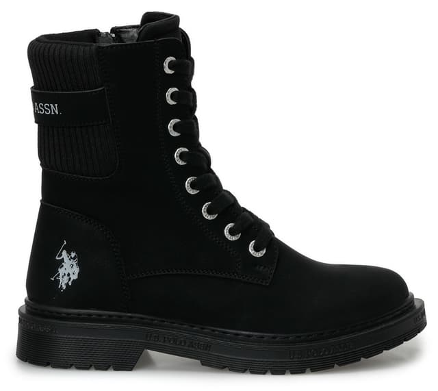 بوت زنانه U.S. Polo Assn. مشکی مدل LANE بوت زنانه U.S. Polo Assn. مشکی مدل LANE