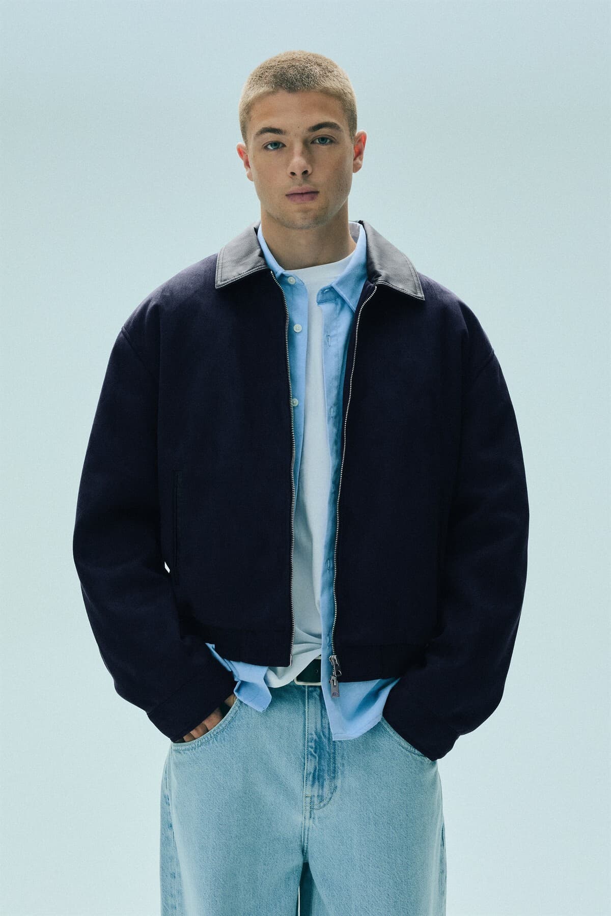 ژاکت مردانه Pull & Bear سوئد مصنوعی ژاکت مردانه Pull & Bear سوئد مصنوعی
