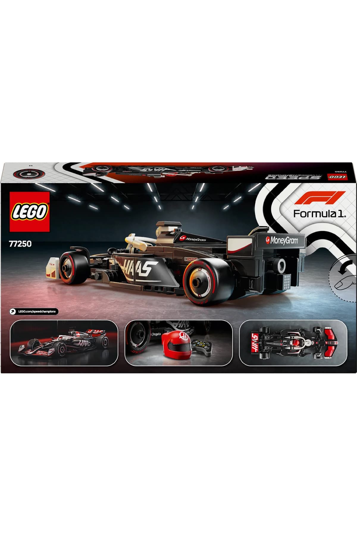 ماشین مسابقهای اسباببازی لگو Speed Champions MoneyGram Haas F1® Team VF-24 مدل 77250 ماشین مسابقهای اسباببازی لگو Speed Champions MoneyGram Haas F1® Team VF-24 مدل 77250