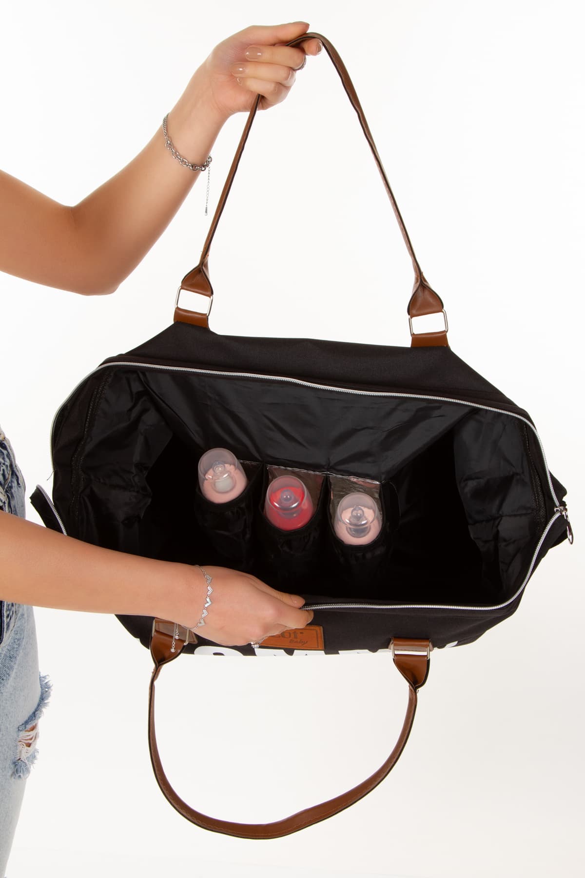کیف مادر و نوزاد Lui Baby Mommy Bag ترمال نگهدارنده بطری شیر کیف مادر و نوزاد Lui Baby Mommy Bag ترمال نگهدارنده بطری شیر