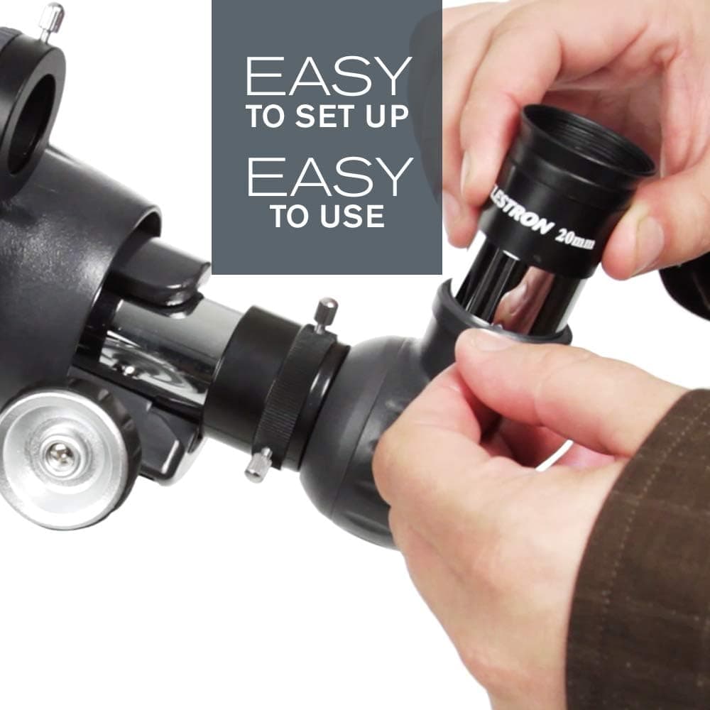 تلسکوپ Celestron رفractor آبی مدل 70AZ Astromaster تلسکوپ Celestron رفractor آبی مدل 70AZ Astromaster