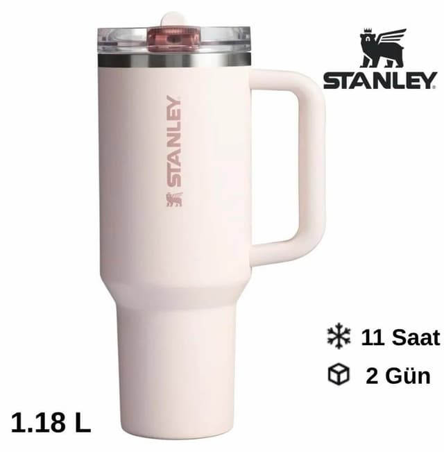 ماگ حرارتی نیدار Stanley The Quencher ProTour Flip Straw صورتی 1,18 L/40Oz مدل 10-21126-0123 ماگ حرارتی نیدار Stanley The Quencher ProTour Flip Straw صورتی 1,18 L/40Oz مدل 10-21126-0123