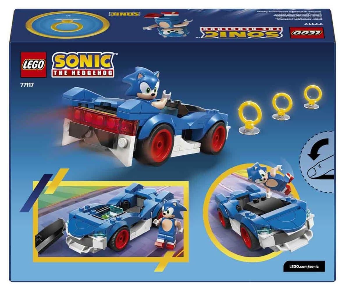 لگو ماشین اسباببازی مدل Sonic the Hedgehog Sonic Şimşek به شماره 77117 لگو ماشین اسباببازی مدل Sonic the Hedgehog Sonic Şimşek به شماره 77117