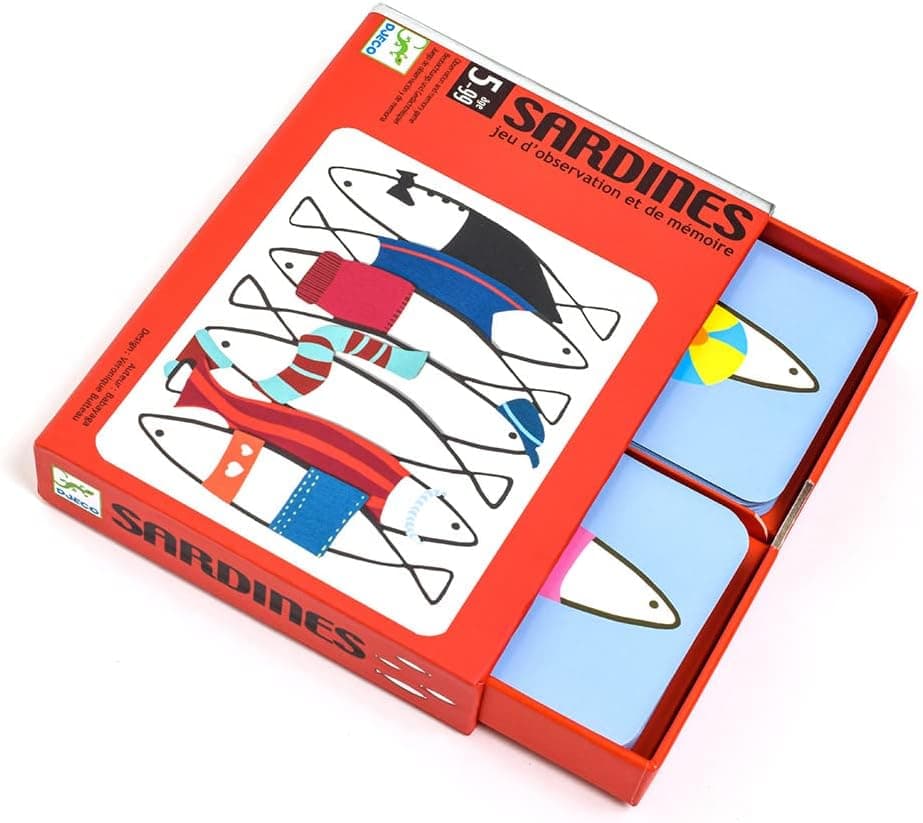 بازیهای کارتی Djeco Sardines بازیهای کارتی Djeco Sardines