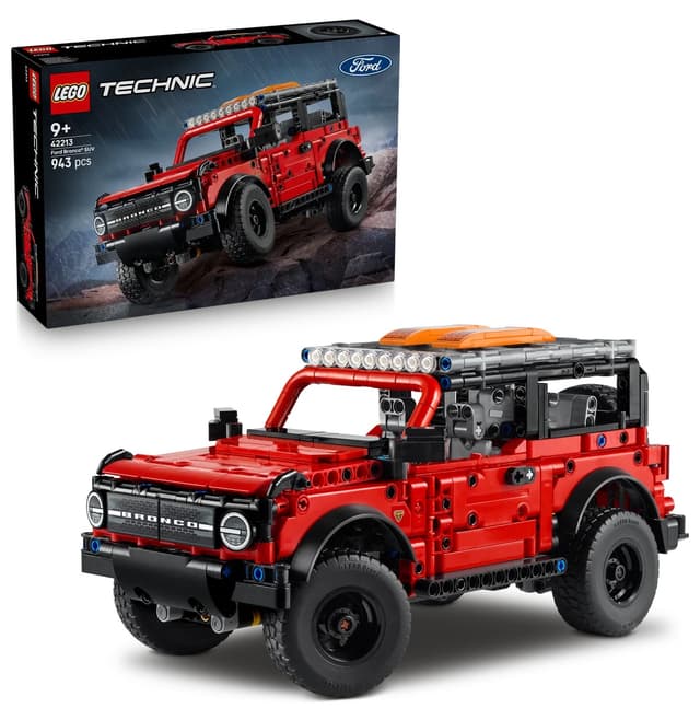 لگو 42213 Technic مدل Ford Bronco SUV با 943 قطعه لگو 42213 Technic مدل Ford Bronco SUV با 943 قطعه