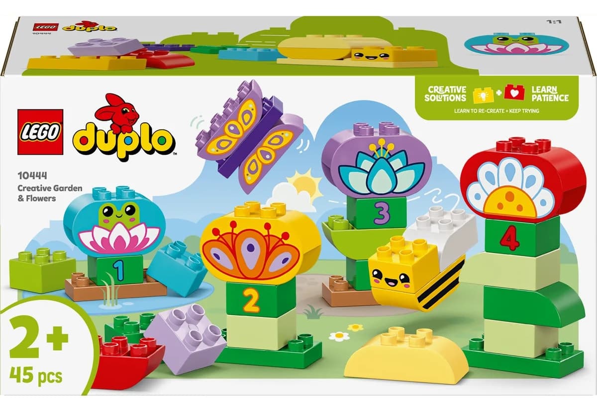 لگو DUPLO باغ و گل خلاقانه مدل 10444 ۴۵ قطعه لگو DUPLO باغ و گل خلاقانه مدل 10444 ۴۵ قطعه