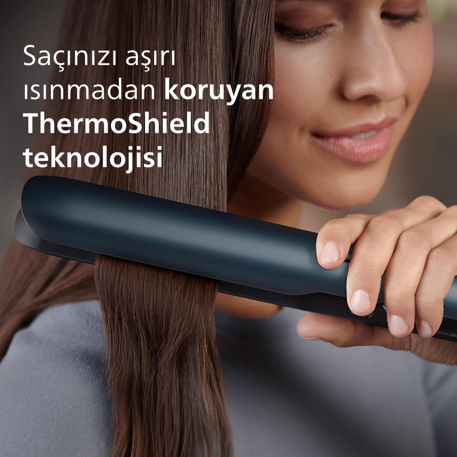 اتوی مو فرکننده PHILIPS با صفحات روغن آرگان، فناوری ThermoShield، مراقبت یونی و کاور ضدحرارت مدل BHS732/00 اتوی مو فرکننده PHILIPS با صفحات روغن آرگان، فناوری ThermoShield، مراقبت یونی و کاور ضدحرارت مدل BHS732/00