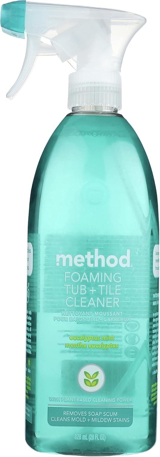 شوینده کفکننده حمام Method با رایحه اکالیپتوس و نعناع 28 oz شوینده کفکننده حمام Method با رایحه اکالیپتوس و نعناع 28 oz