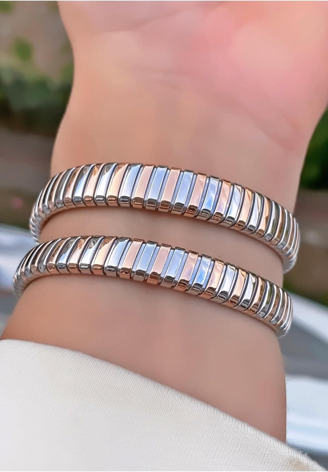 ساعت مچی زنانه Daniel Klein رنگ نقرهای رز بند طرح مار گارانتی 2 ساله ساعت مچی زنانه Daniel Klein رنگ نقرهای رز بند طرح مار گارانتی 2 ساله