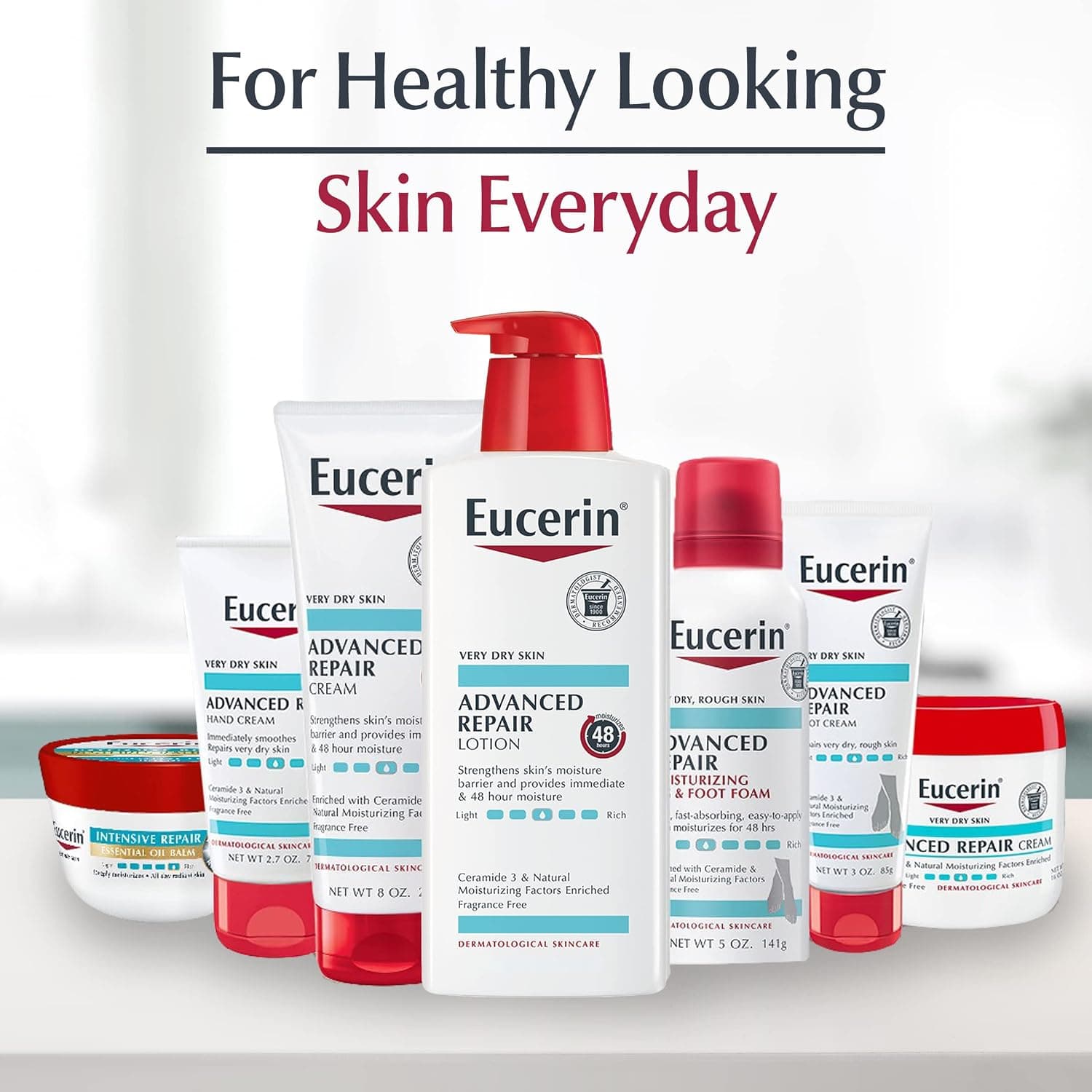 کرم دست Eucerin ترمیمکننده Advanced Repair 2.7 Ounce کرم دست Eucerin ترمیمکننده Advanced Repair 2.7 Ounce