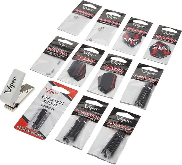 ابزار پانچ فلایت دارت Viper by GLD Products همراه با فلایتهای Poly Pro متنوع برای دارتهای Steel و Soft Tip ابزار پانچ فلایت دارت Viper by GLD Products همراه با فلایتهای Poly Pro متنوع برای دارتهای Steel و Soft Tip