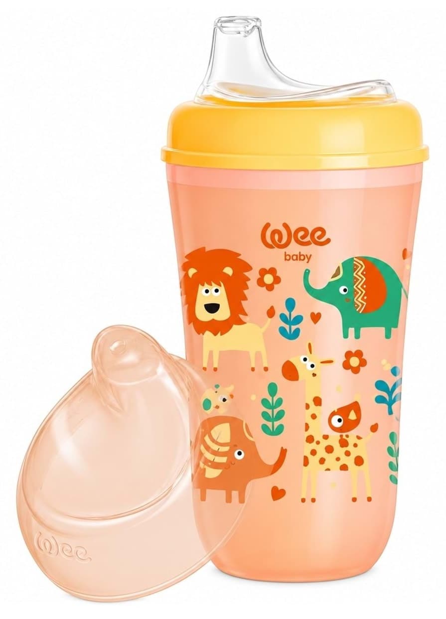 لیوان آموزشی Wee Baby عایقدار 200ml نارنجی لیوان آموزشی Wee Baby عایقدار 200ml نارنجی