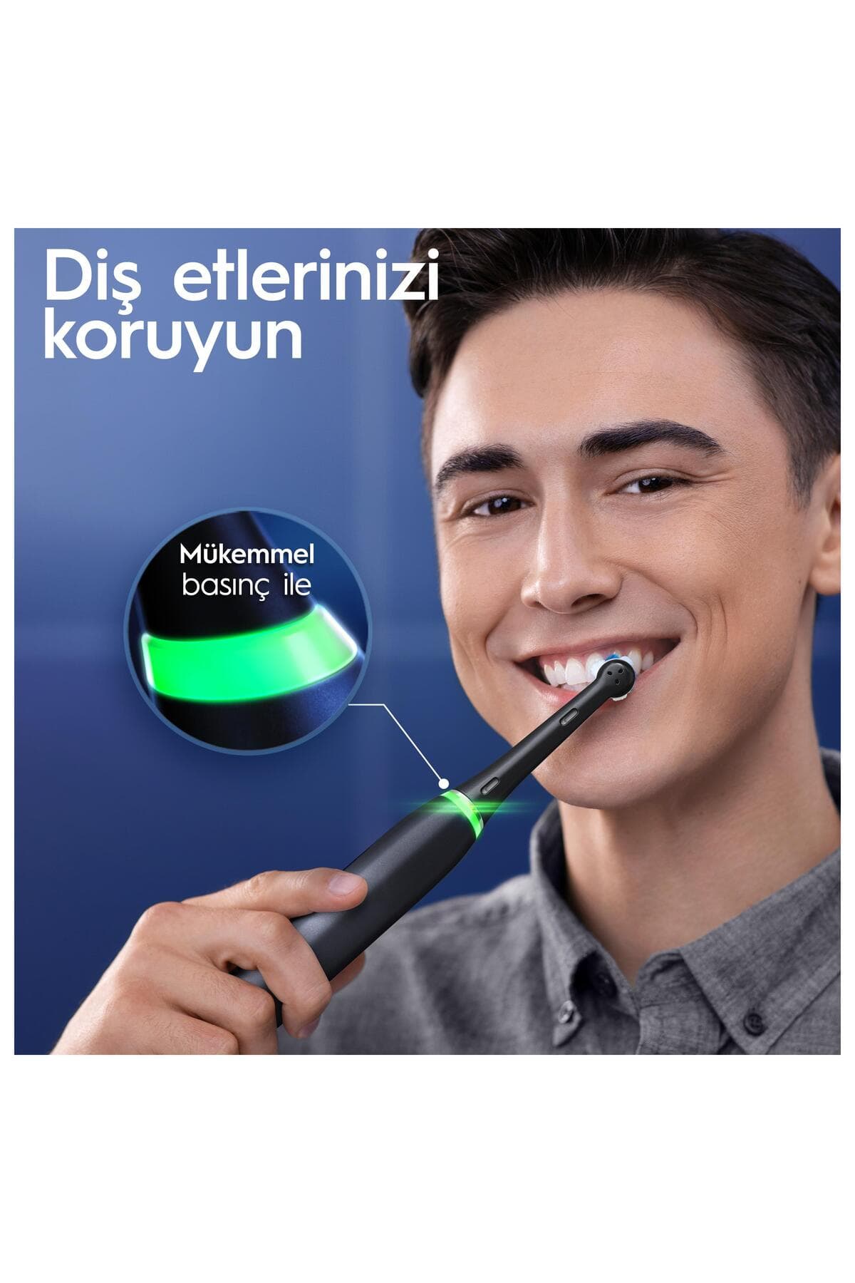 مسواک برقی شارژی Oral-B مشکی مدل İo 6 Smile مسواک برقی شارژی Oral-B مشکی مدل İo 6 Smile