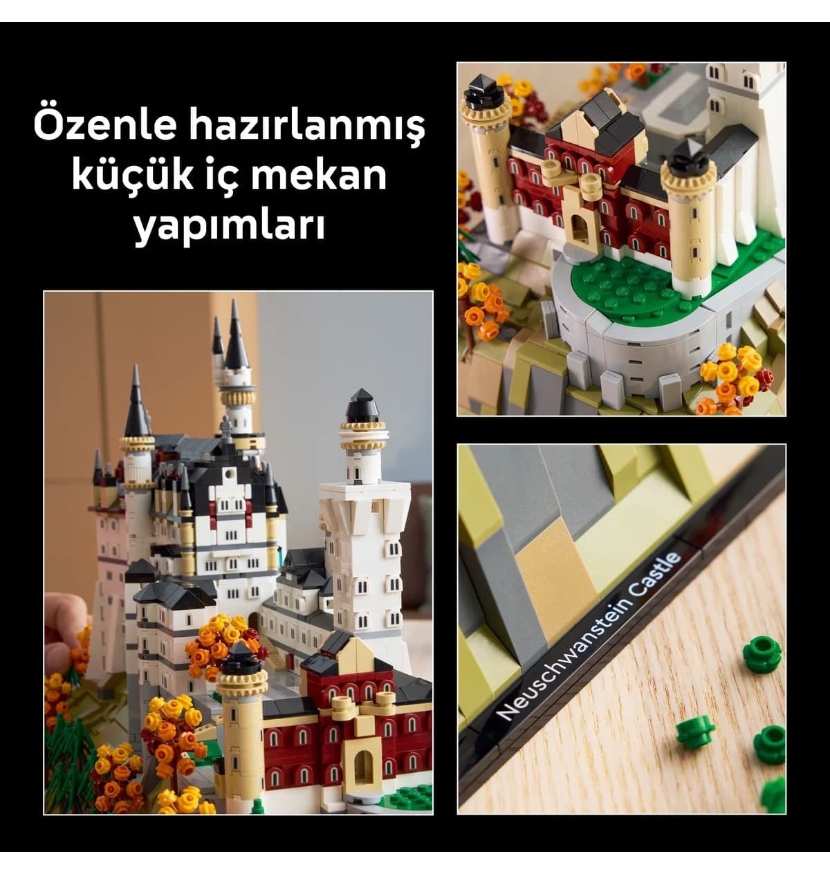لگو Architecture قلعه Neuschwanstein با 3455 قطعه 18+ مدل 21063 لگو Architecture قلعه Neuschwanstein با 3455 قطعه 18+ مدل 21063