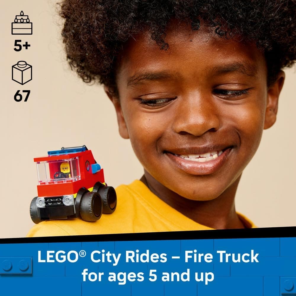 لگو City Rides ماشین آتشنشانی مدل 60482 لگو City Rides ماشین آتشنشانی مدل 60482