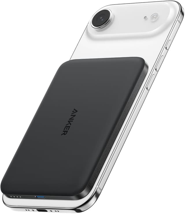 پاوربانک مغناطیسی Anker Nano قابلحمل 5,000mAh با شارژ 15W دارای گواهی Qi2 پاوربانک مغناطیسی Anker Nano قابلحمل 5,000mAh با شارژ 15W دارای گواهی Qi2