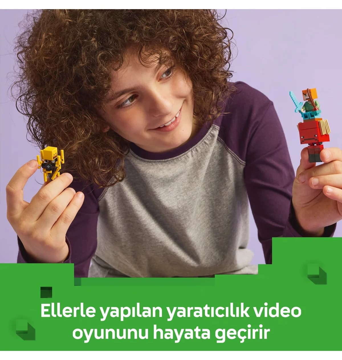 لگو Minecraft مدل 21266، نبرد گدازهای ندر، 99 قطعه، مناسب بالای 6 سال لگو Minecraft مدل 21266، نبرد گدازهای ندر، 99 قطعه، مناسب بالای 6 سال