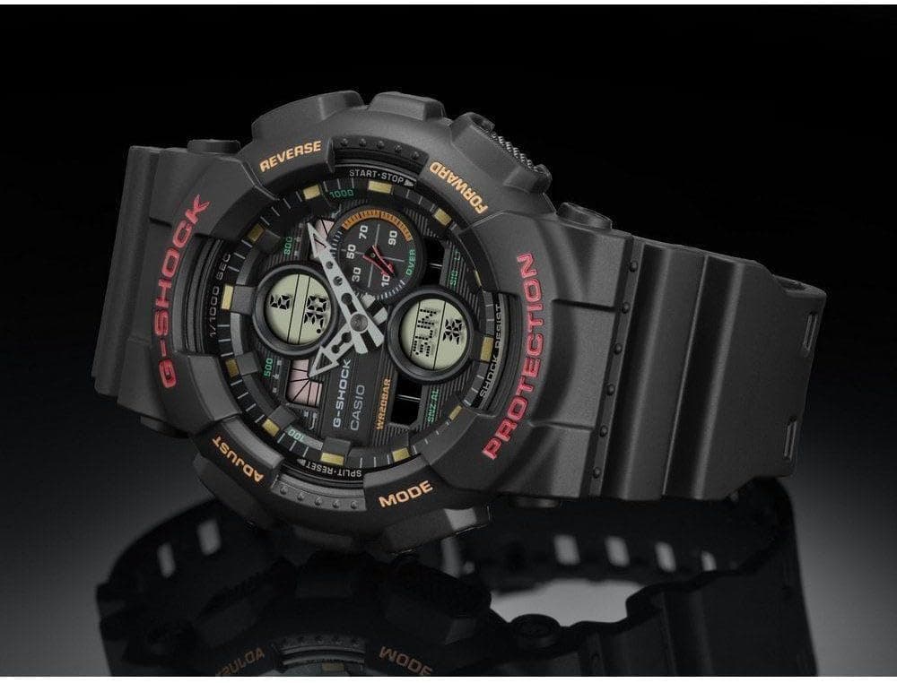 ساعت مچی مردانه Casio G-Shock آنالوگ-دیجیتال صفحه مشکی مدل GA-140-1A4DR (G976) ساعت مچی مردانه Casio G-Shock آنالوگ-دیجیتال صفحه مشکی مدل GA-140-1A4DR (G976)