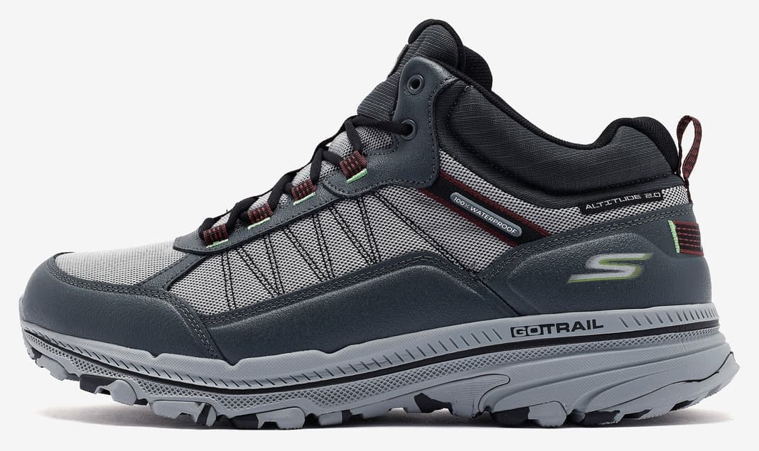 بوت اوتدور مردانه Skechers خاکستری GO RUN TRAIL ALTITUDE 2.0 SPLASHPROOF مدل 220759 بوت اوتدور مردانه Skechers خاکستری GO RUN TRAIL ALTITUDE 2.0 SPLASHPROOF مدل 220759
