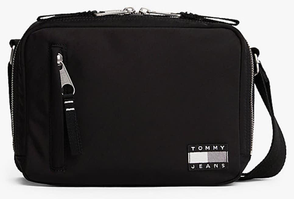 کیف مردانه Tommy Hilfiger مشکی با بند کراسبادی کیف مردانه Tommy Hilfiger مشکی با بند کراسبادی