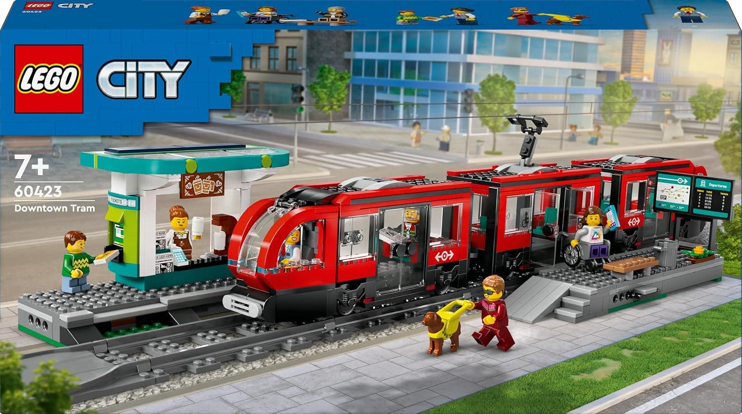 لگو ست مدل City Şehir Merkezi Tramvay İstasyonu 60423 لگو ست مدل City Şehir Merkezi Tramvay İstasyonu 60423