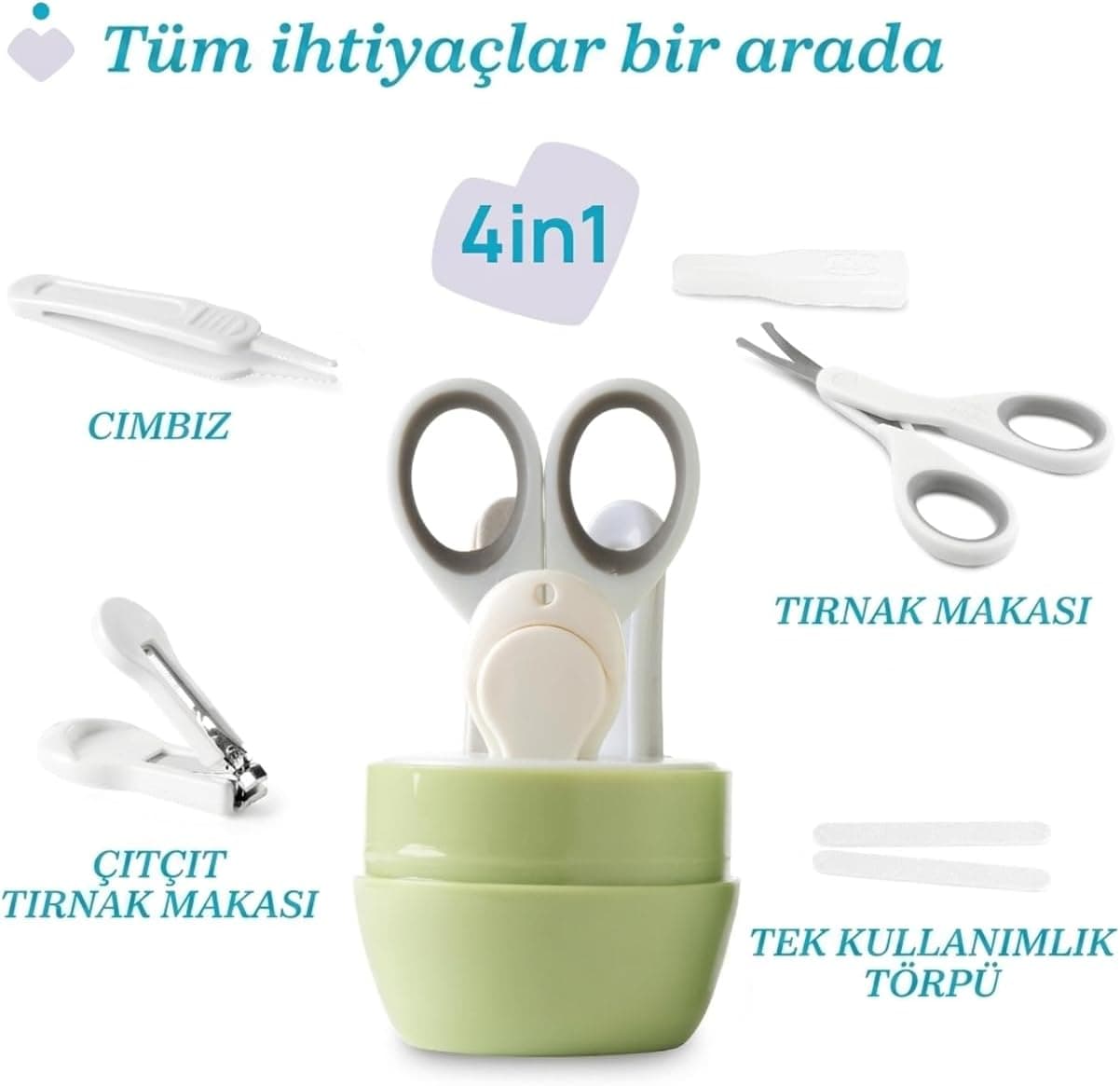 ست مراقبت از ناخن نوزاد Chicco طرح جغد سبز ست مراقبت از ناخن نوزاد Chicco طرح جغد سبز