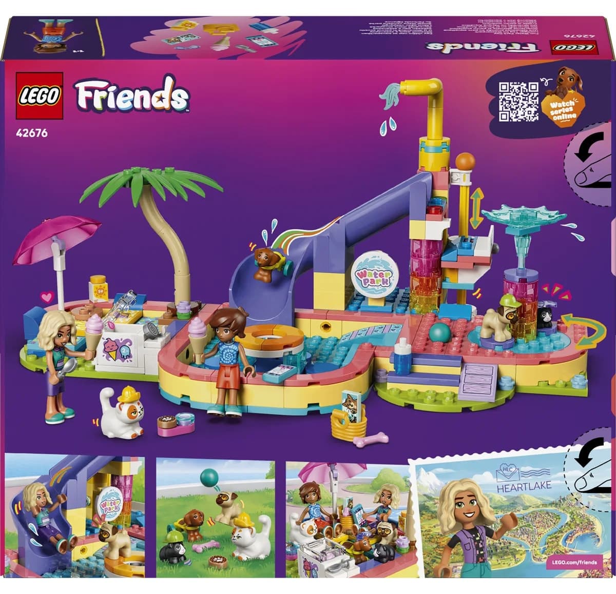 لگو Friends تفریح در پارک آبی 278 قطعه مدل 42676 لگو Friends تفریح در پارک آبی 278 قطعه مدل 42676