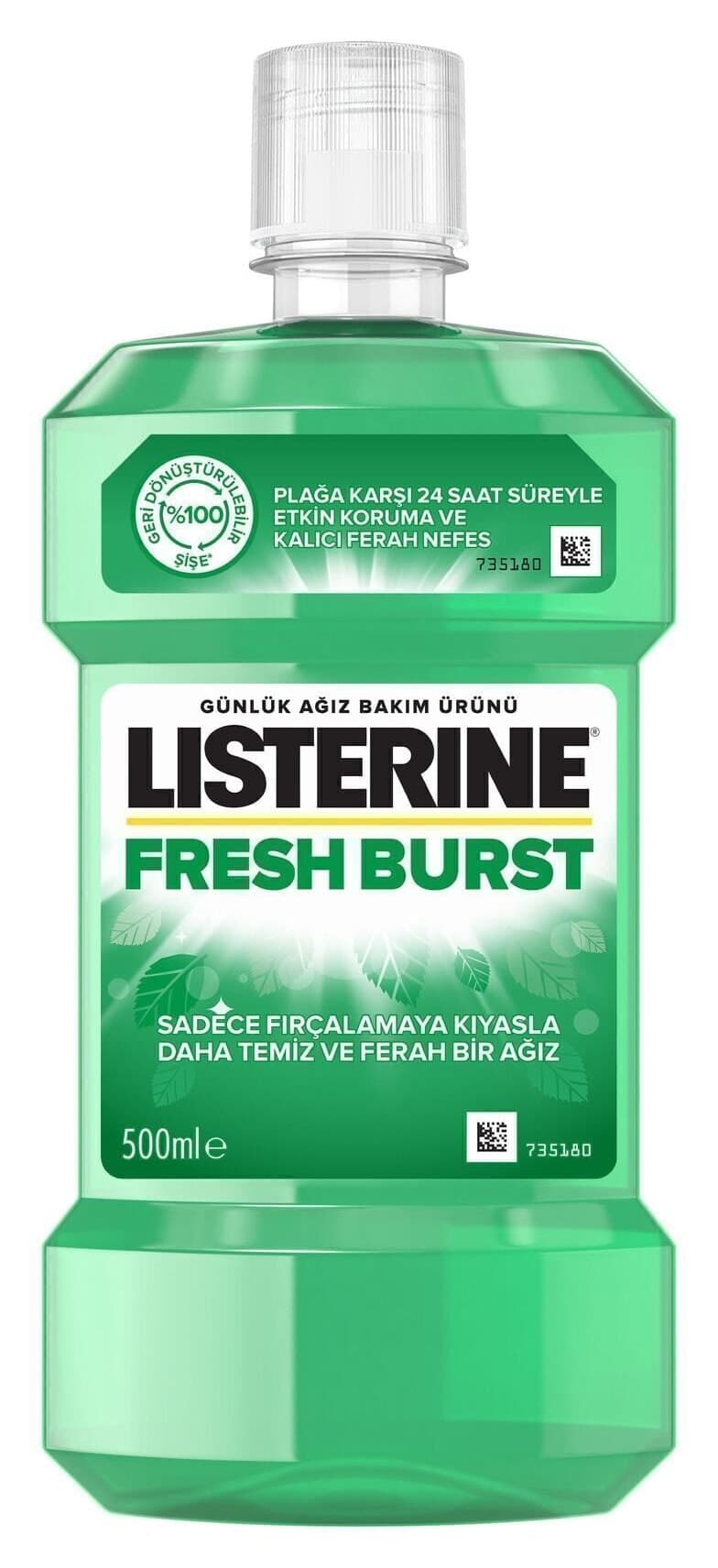 دهانشویه Listerine Fresh Burst 500ml دهانشویه Listerine Fresh Burst 500ml