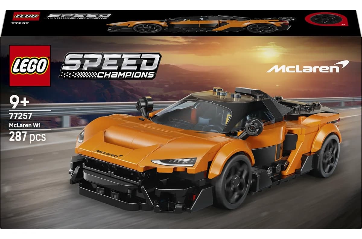 لگو Speed Champions McLaren W1 سوپرکار مدل 77257 با 287 قطعه لگو Speed Champions McLaren W1 سوپرکار مدل 77257 با 287 قطعه