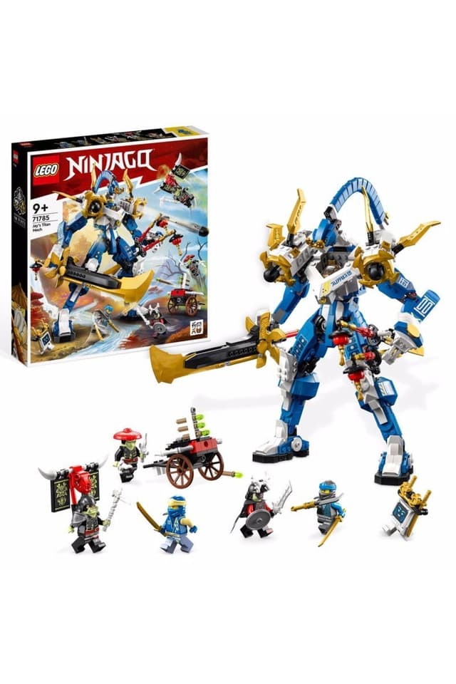 لگو 71785 ربات تایتان Jay از مجموعه Ninjago لگو 71785 ربات تایتان Jay از مجموعه Ninjago