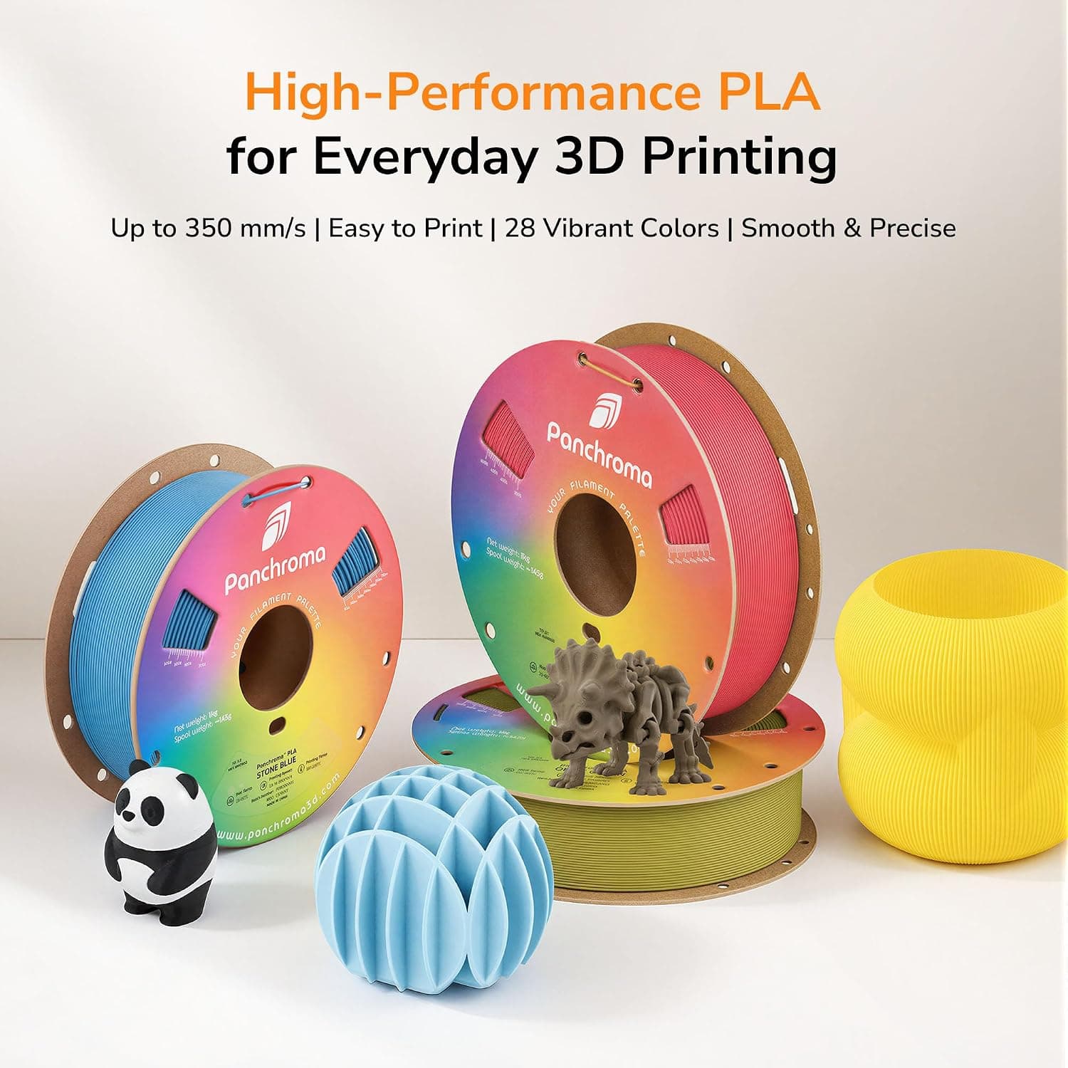 فیلامنت پرینتر سه بعدی Polymaker Panchroma PLA آبی آزور 1.75mm 1kg فیلامنت پرینتر سه بعدی Polymaker Panchroma PLA آبی آزور 1.75mm 1kg