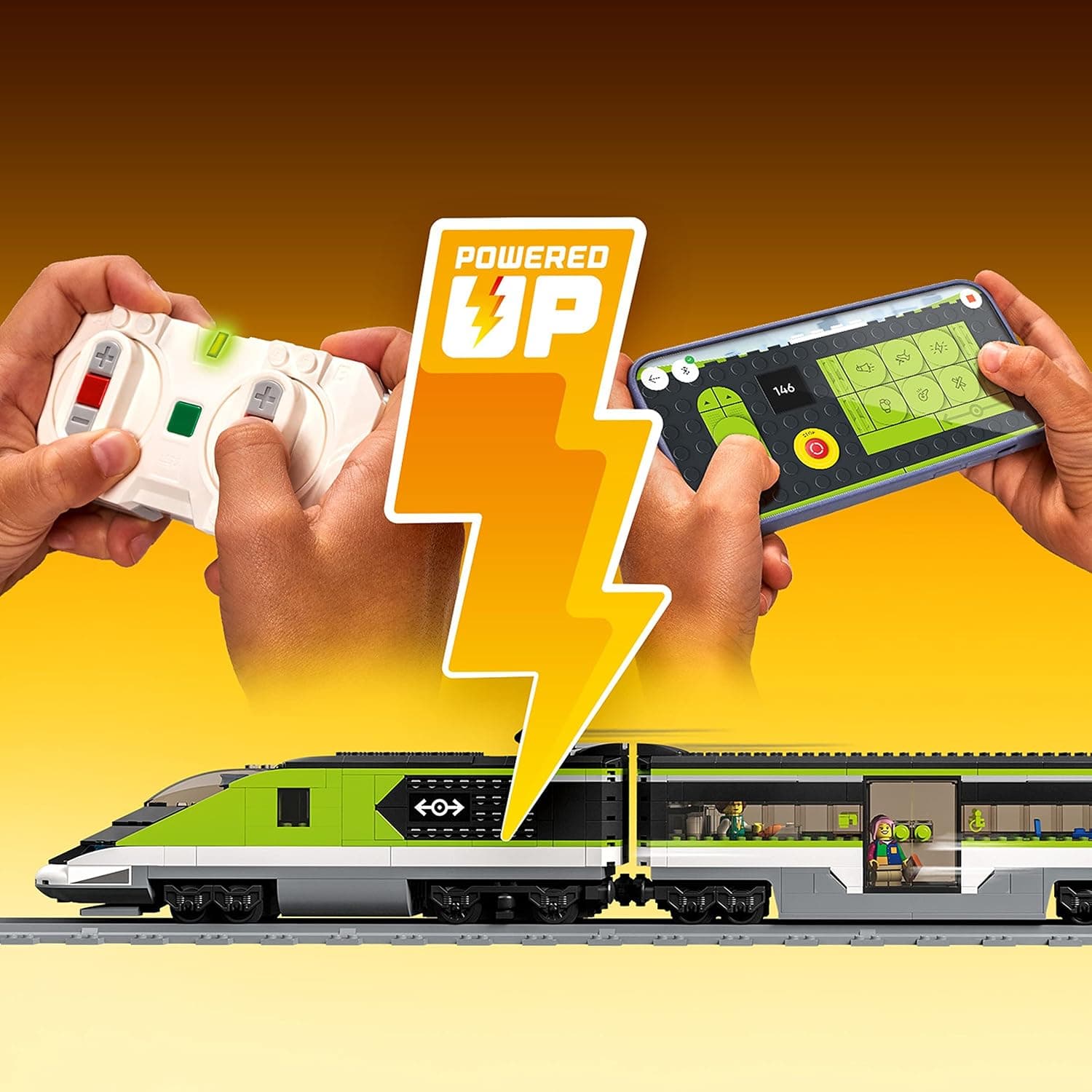 لگو City Express قطار مسافربری مدل 60337 لگو City Express قطار مسافربری مدل 60337