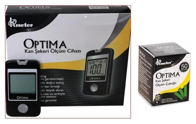 دستگاه اندازهگیری قند Optima به همراه استریپ دستگاه اندازهگیری قند Optima به همراه استریپ